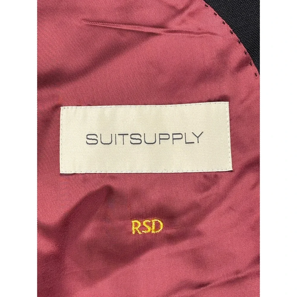 Suitsupply Mens‎ Navy Blue Dugdale Bros & Co Wool Blazer Sport Coat 2 Button 41L
